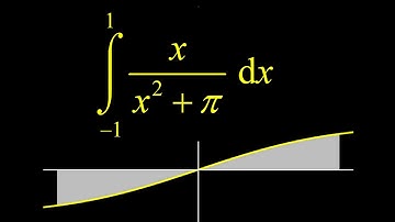 Integrate x/(x^2+pi) by u-substitution vs. chain rule backwards vs. integral by parity or symmetry.