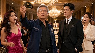 Broke guard, gold digger dumps him at 50, billionaire son gives 10B black card, single mom CEO falls