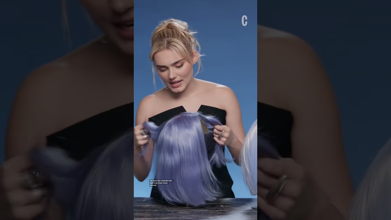 Here is #MegDonnelly's playbook in spotting a more expensive wig. #zombies4 #expensivetastetest
