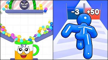 Rope and Balls VS Tall Man Run - All Levels SpeedRun Gameplay ep1