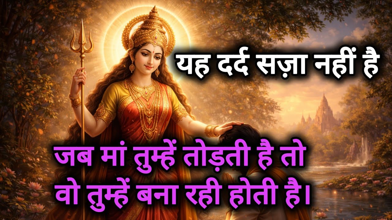 जब माँ तुम्हें तोड़ती हैं, तब वह तुम्हें बना रही होती हैं | चुने हुए साधकों के लिए दिव्य संदेश | 