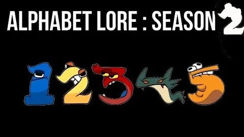 [MY MOST VIEWED VID] Number Lore (Alphabet Lore Season 2) 1-5
