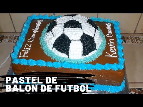 Video: Pastel De Pelota De Fútbol Para Jóvenes Deportistas
