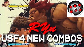 【USF4】[ リュウ(Ryu) ] コンボ(Combo)_CMV