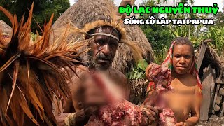 UNIQUE Traditional DANI Food - Experience with Primitive Tribes - West Papua