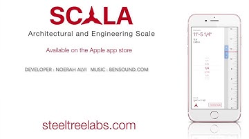 How to measure a printed drawing that is not to scale using an iPhone app.