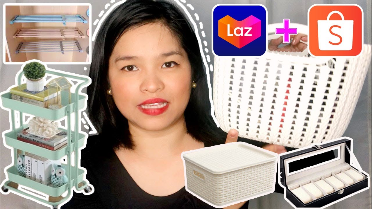 Shopee & Lazada Haul ORGANIZERS | STORAGE BOX | KITCHEN HAUL | SHOPEE