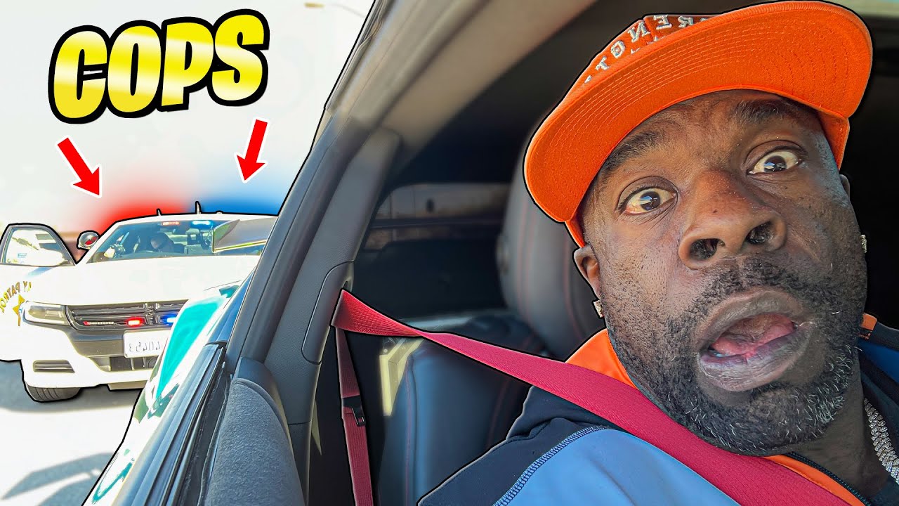COPS PULL ME OVER IN MY CRAZY LOOKING CAMARO ZL1 - YouTube