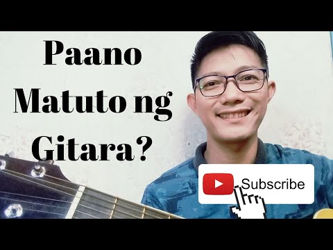 Video: Paano Matututong Tumugtog Ng Gitara Gamit Ang Programa