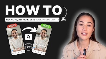 Ali Abdaal Style Subtitles Under 60 Seconds Using AI | Ali Abdaal Style Caption | quso.ai