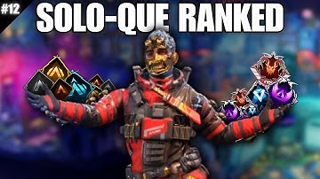 Solo-Queuing Ranked As A TOP MIRAGE PLAYER In Apex Legends