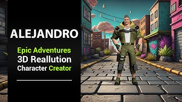 Introducing Awesome Alejandro – Premium 3D Character Pack for Character Creator 4 & Unreal Engine 5