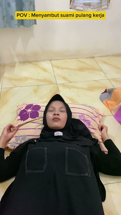 cara menyambut suami pas pulang kerja biar capenya hilang🤭 #komedilucu #comedy #ngakak