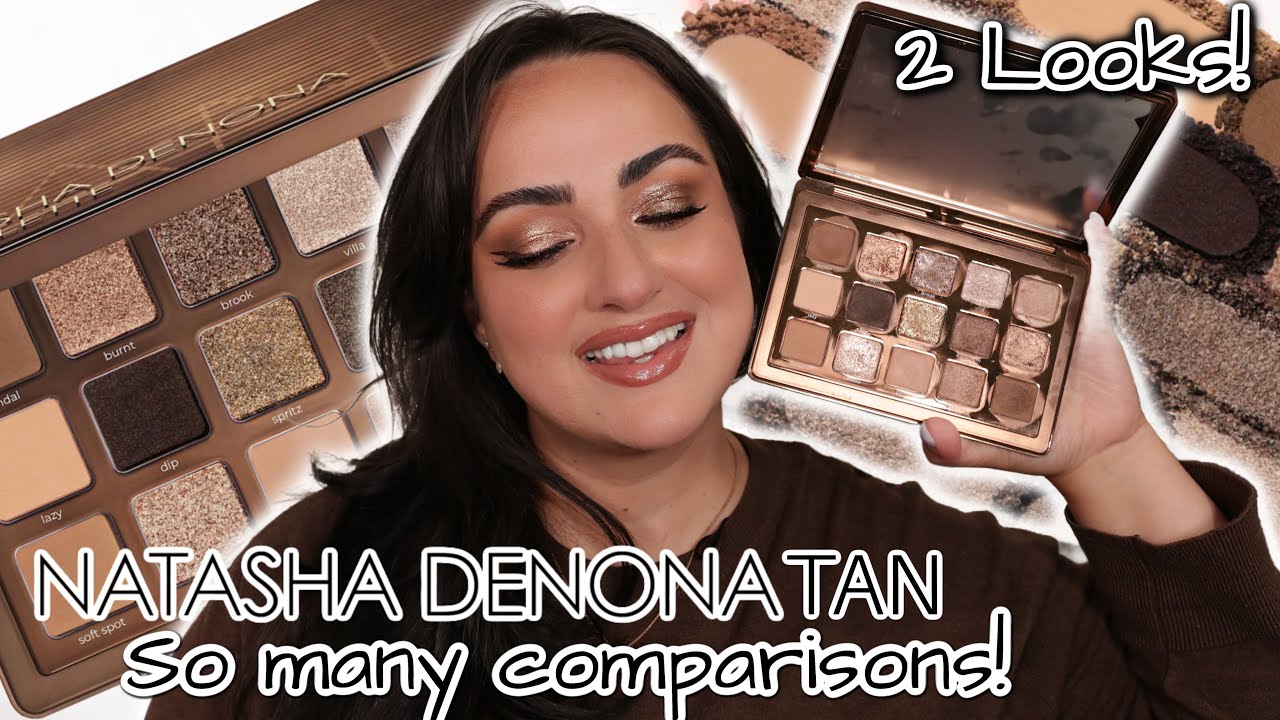 NEW Natasha Denona Tan Palette! TONS of Comparisons, Swatches & 2