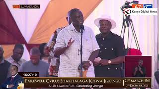 WATCH THIS SPACE! Former Minister Noah Wekesa Promises to Unite Luhyas at Jirongo's Burial
