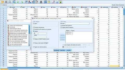 Transformación de variables, SPSS 25