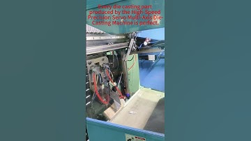 High-speed servo die-casting machine：Perfect Die-Casting Parts Every Time #machine #diecast #factory