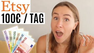 So verdienst du 100€ pro Tag mit Etsy Print on Demand 🚀 (als Anfänger/ohne Startkapital)