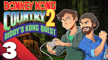 Donkey Kong Country 2 (Co-Op) - #3 - Bee-search