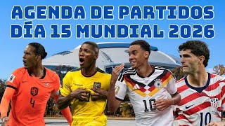 Matches, Dates, and Times for Thursday, June 25th - 2026 World Cup
