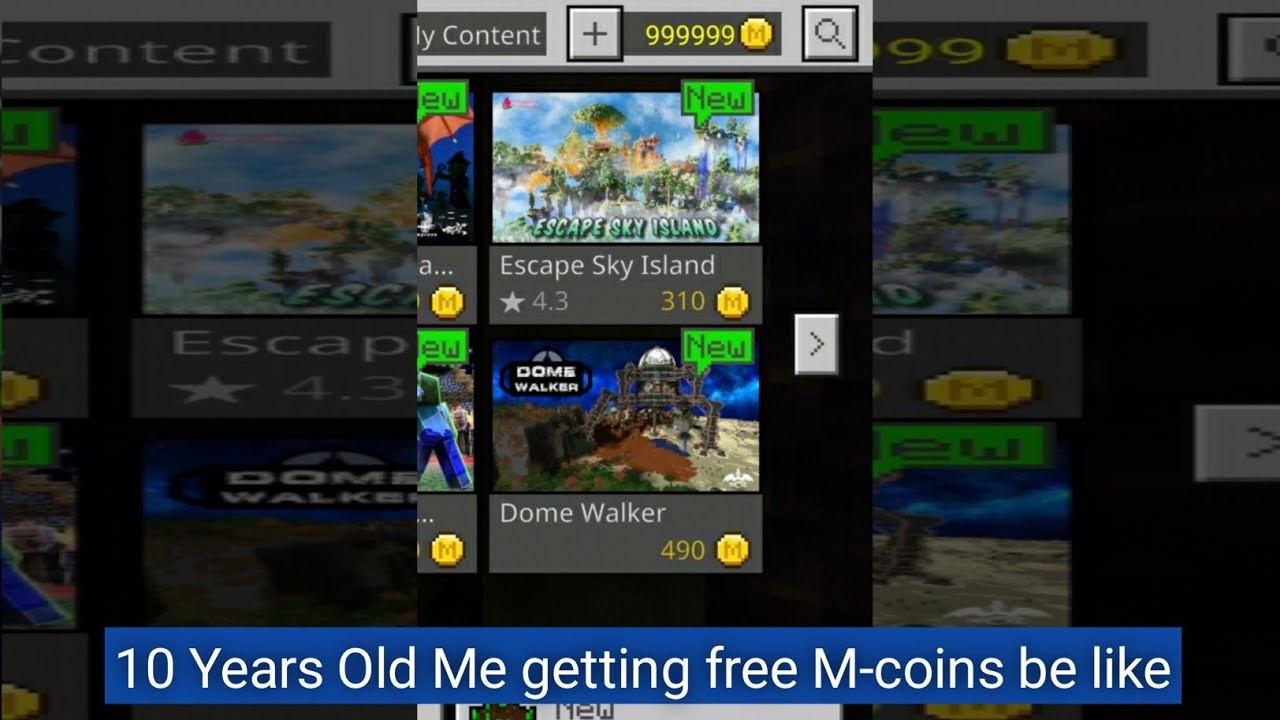 Minecraft: how to get free M coins be like - OpenZane Shorts
