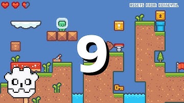 Pixel Platformer Tutorial / Code Along P9 (Double Jump, Coyote Jump, Jump Buffer) - Godot Engine