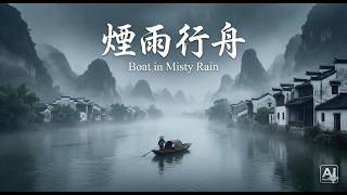 🎧【煙雨行舟】Boat in Misty Rain (Official Audio) | AI Resonance