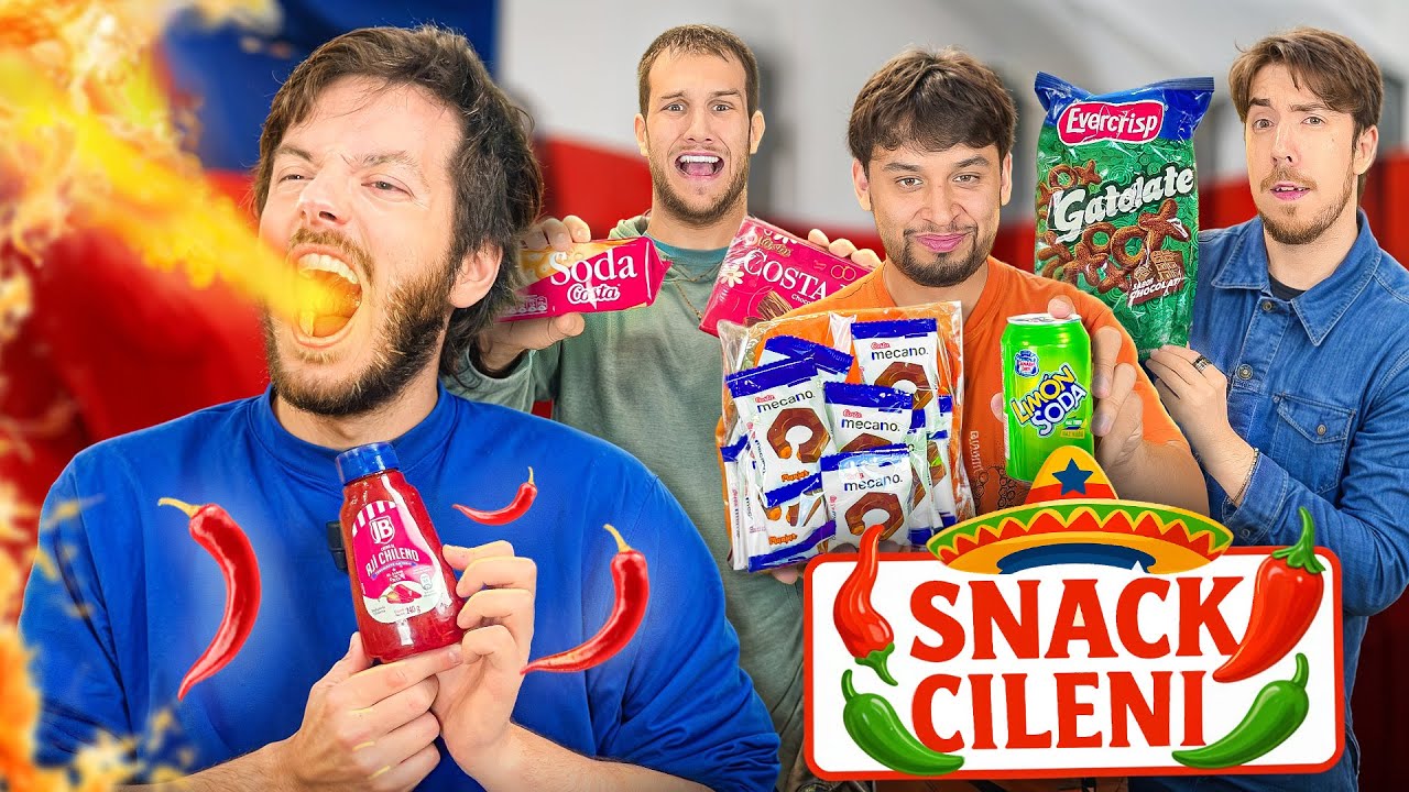 Assaggiamo SNACK CILENI con un cileno!