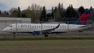 Delta Connection (SkyWest) Embraer E175LR (E75S) Takeoff From Idaho Falls [N614CZ]