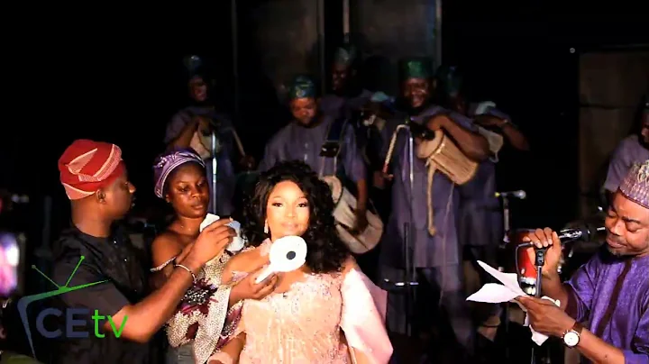 ALHAJI SAOTI AREWA MADE STATEMENTS AT LAIDE BAKARE'S HOUSE WARMING PARTY AS HE ENTERTAINED GUESTS