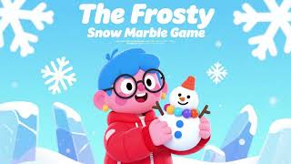 The Frosty Snow Marble Game ❄️🧊 | Fun Winter Game Song for Kids | Play &amp; Learn Adventure