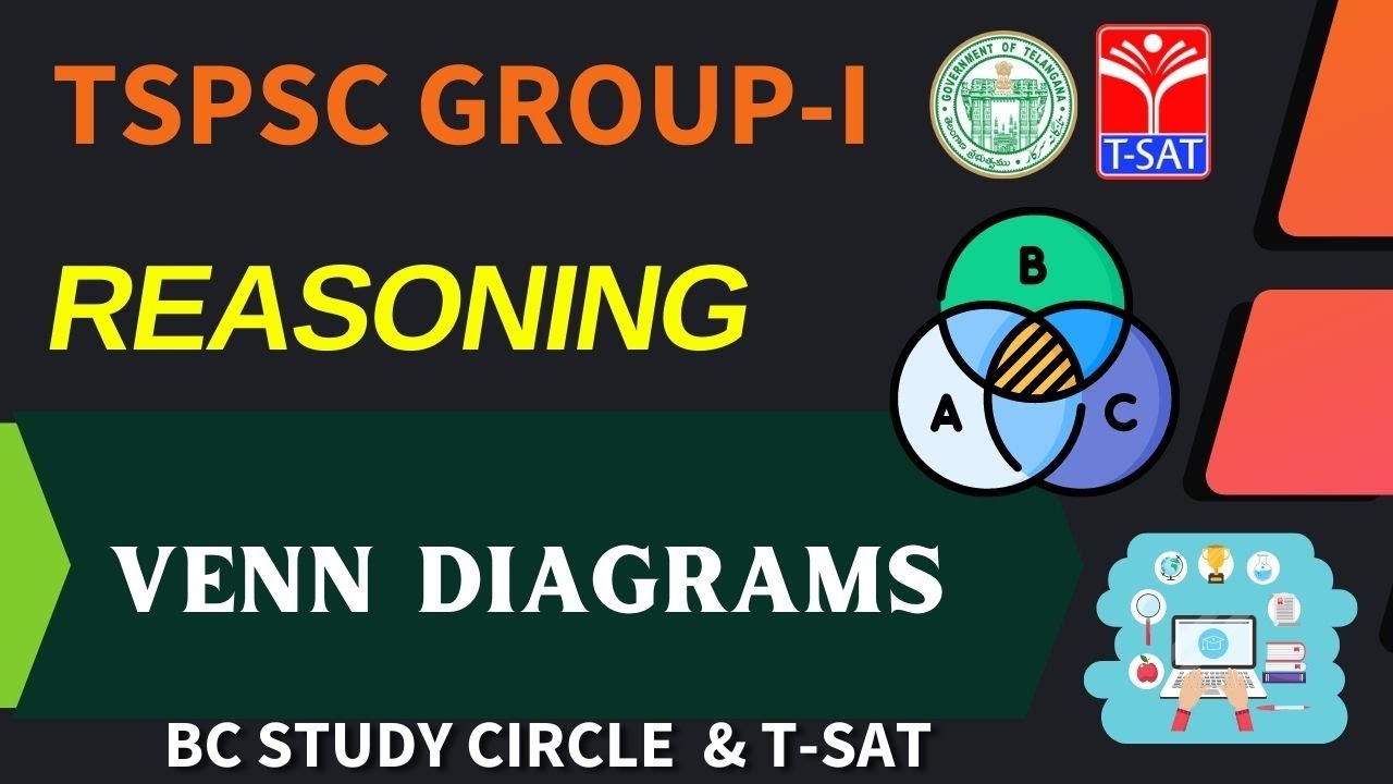 Group – I || Venn Diagrams - Reasoning || BC Study Circle || T-SAT ...