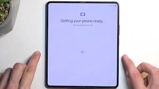how to perform an initial system setup on samsung galaxy z fold5
