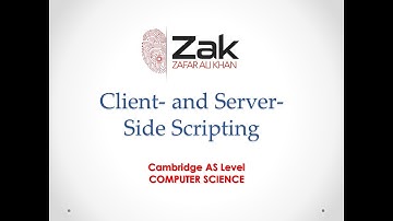 Client- and server-side scripting, PP Questions - Part 2/2 | AS Level | By Zak