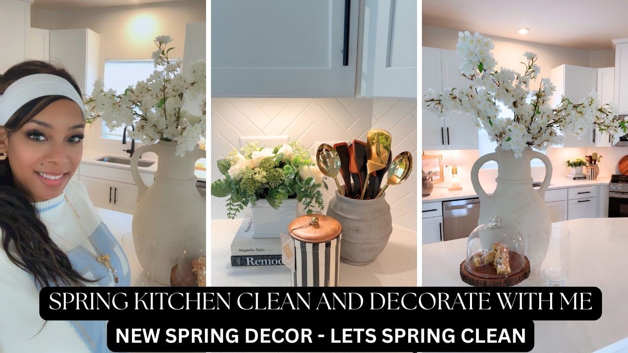 SPRING KITCHEN DECORATE WITH ME | LETS SHOP OUR HOME | 2026 CLEAN WITH ...