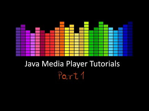 Java Media Player Tutorials: Part 1
