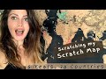 My Travel Scratch Map | 38 Countries | Everywhere I've Been