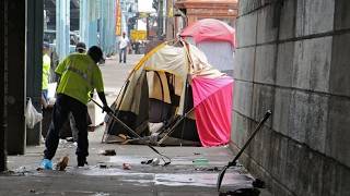Homeless Crisis America, Philadelphia, Live