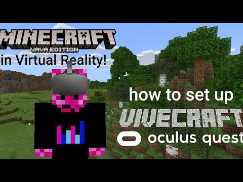 Vivecraft on Oculus Quest (using Oculus Link) - Minecraft Java in VR!