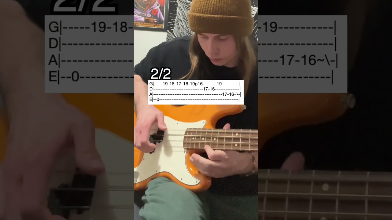 Metallica - For Whom The Bell Tolls (Bass Cover) [With Tabs] - YouTube