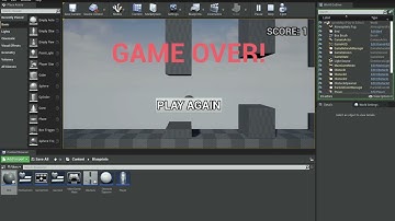 UE4 Mobile Flappy Bird - 10 - GAME OVER #2