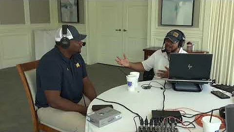 Ron Bellamy's special connection with Jim Harbaugh...