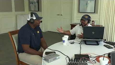 Ron Bellamy's special connection with Jim Harbaugh...