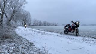 KTM 1290 Sar winter test