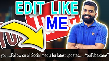 How To Make A Scrolling Text  Like Technical Guruji ( Gaurav Chaudhary)| How To Edit Youtube Videos