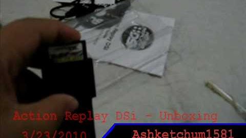 Action Replay DSi - Unboxing