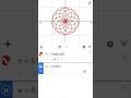 DESMOS ANIMATION #math #mathanimations #desmos #geometry #mathamatics #desmos #viral #shorts