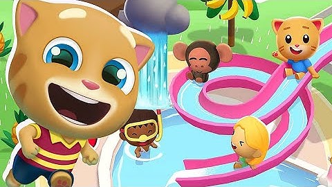 Talking Ginger Playground all worlds Gameplay Android ios