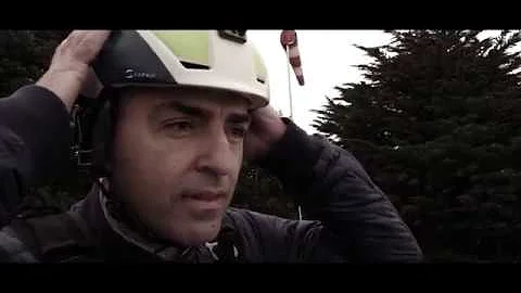 Manuel Domnguez en parapente