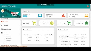 PART 1 - Program Stok dan Penjualan Toko Bangunan dll Berbasis Web (Online/Offline)